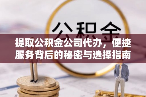 云县提取公积金公司代办，便捷服务背后的秘密与选择指南