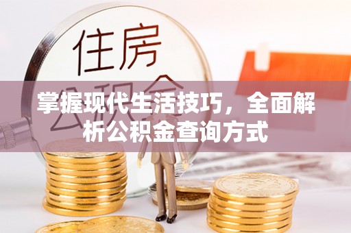 云县掌握现代生活技巧，全面解析公积金查询方式