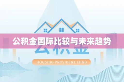 云县公积金国际比较与未来趋势