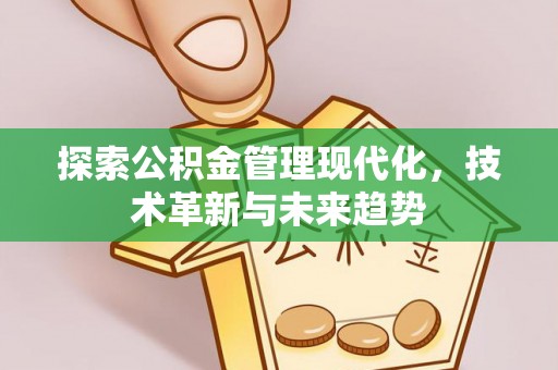 云县探索公积金管理现代化，技术革新与未来趋势