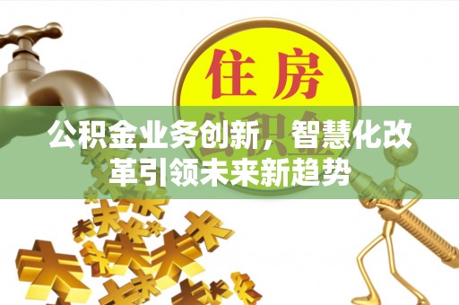 云县公积金业务创新，智慧化改革引领未来新趋势