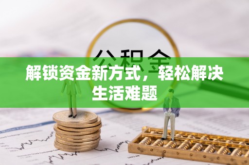 云县解锁资金新方式，轻松解决生活难题