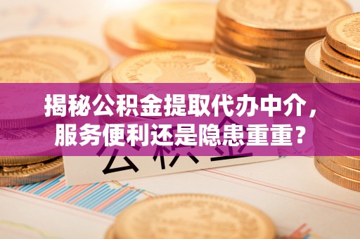 云县揭秘公积金提取代办中介，服务便利还是隐患重重？