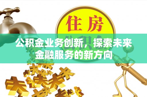 云县公积金业务创新，探索未来金融服务的新方向