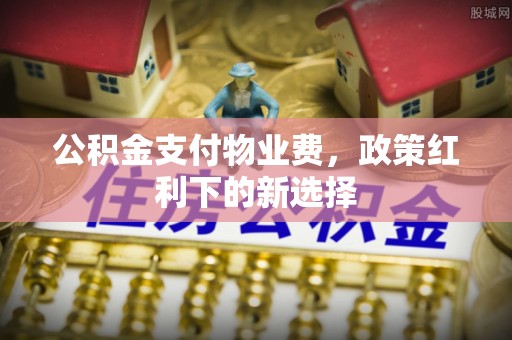 云县公积金支付物业费，政策红利下的新选择