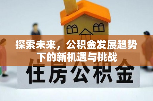云县探索未来，公积金发展趋势下的新机遇与挑战