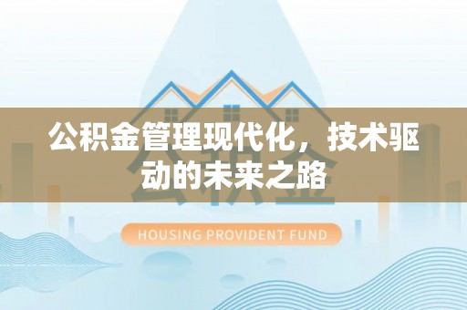 云县公积金管理现代化，技术驱动的未来之路
